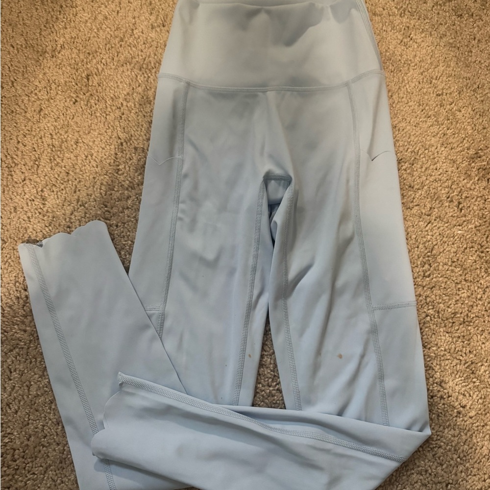 Aerie Sky Blue High-Rise Leggings